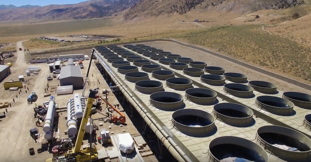 Solar PV and geothermal in interesting hybrid plant set-up by Ormat in Nevada