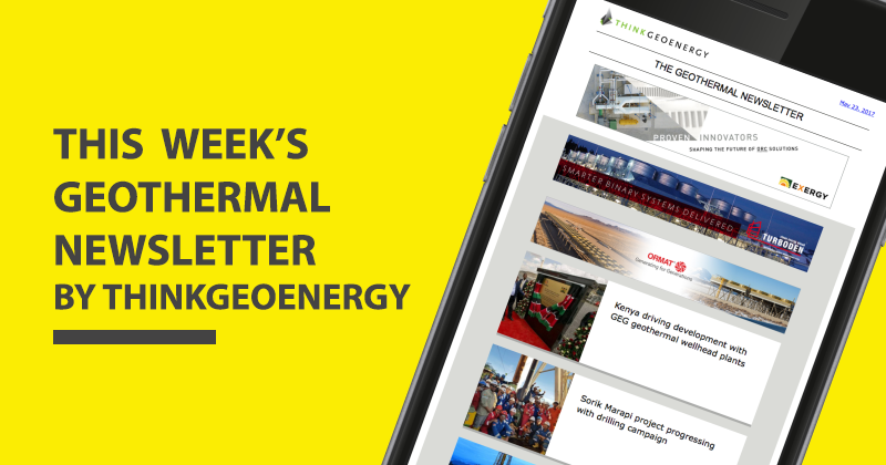 Statistics on our weekly newsletter – overview of global geothermal news