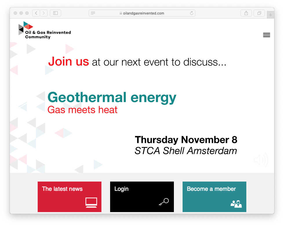 System Integration: Gas meets Geothermal, Amsterdam/ Netherlands 8 Nov. 2018