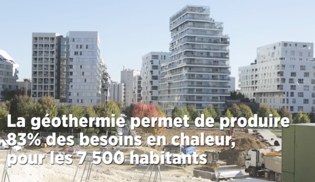 New “eco”-district in Paris, France to be fully heated by geothermal energy