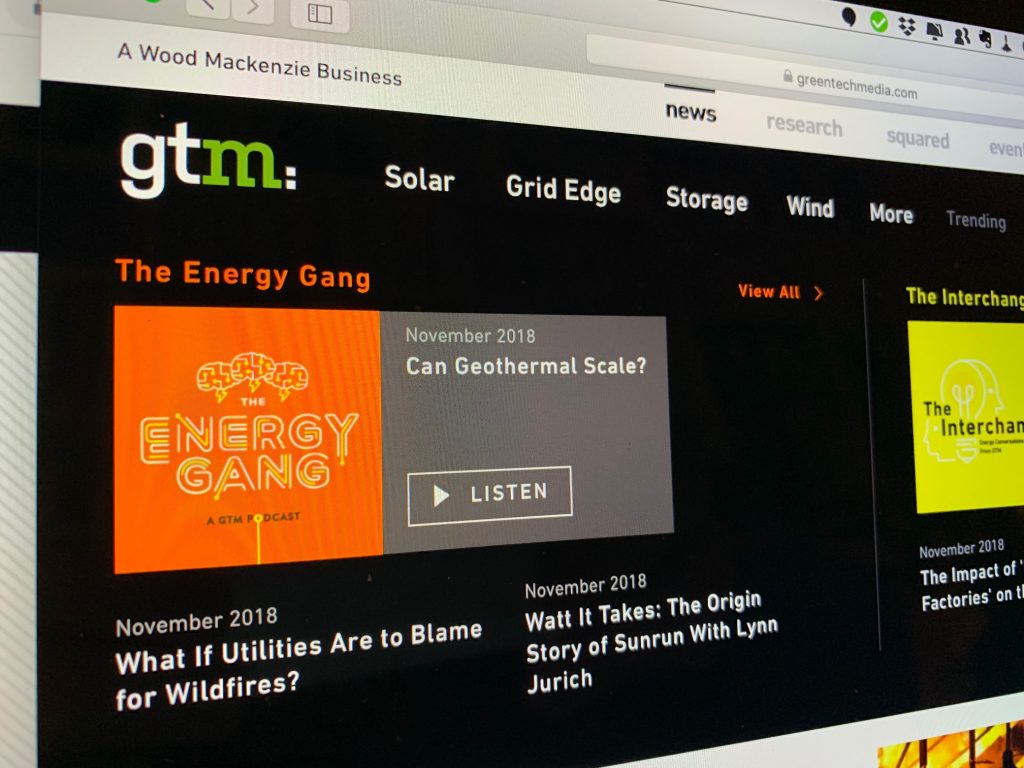 Podcast – The Energy Gang on the question of “Can Geothermal Scale?”