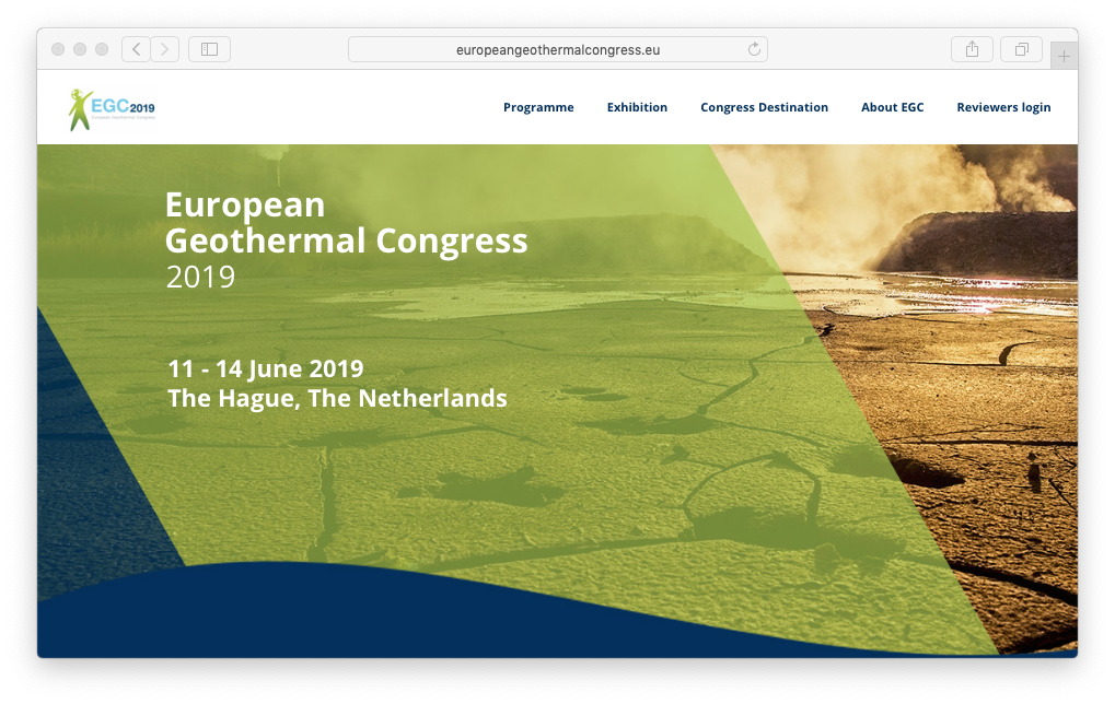 European Geothermal Congress 2019 – Showcase your company