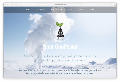 Internship positions at Eden GeoPower – geothermal technology startup
