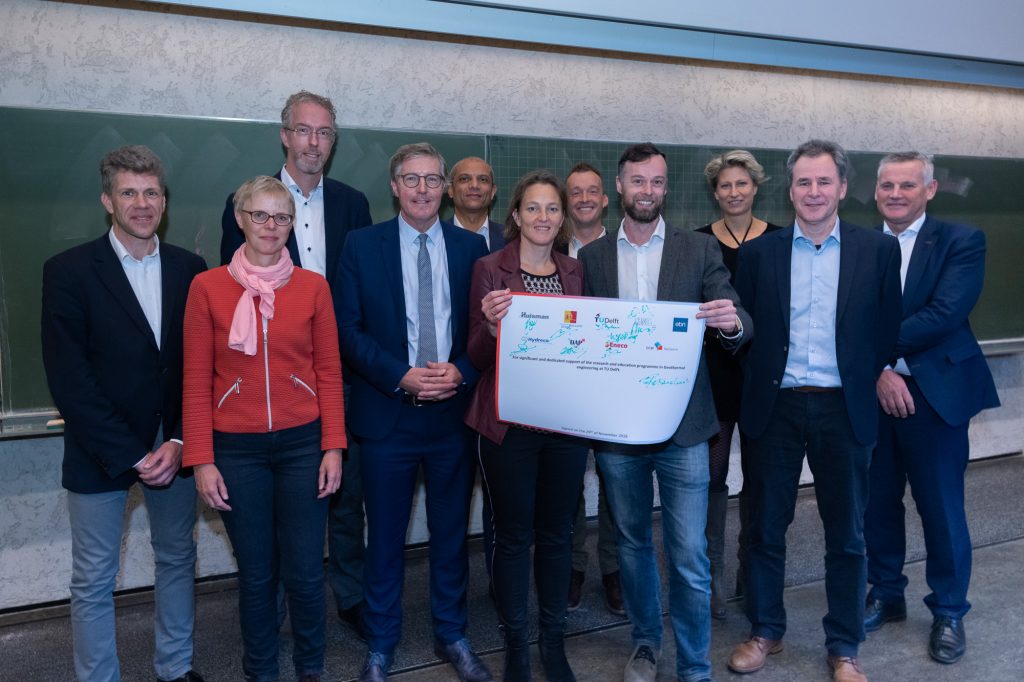 Consortia sponsors position of Ass. Professor Geothermal Science & Engineering, TU Delft, Netherlands