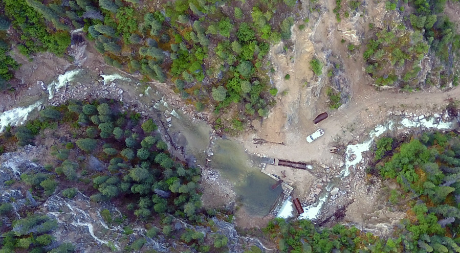 Drone-based geothermal exploration survey done in British Columbia, Canada
