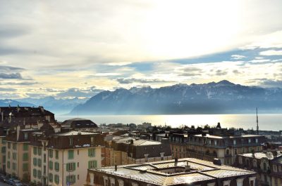 Seismic campaign in Lausanne, Switzerland to map geothermal heating potential