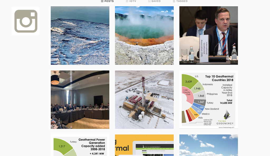 Follow ThinkGeoEnergy on Instagram for geothermal imagery