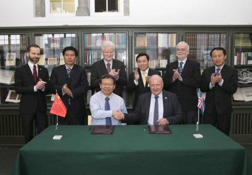 Icelandic-Chinese partnership signed for geothermal power development in China