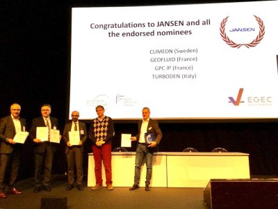 Borehole heat exchanger by Jansen AG – geothermal innovation of the year