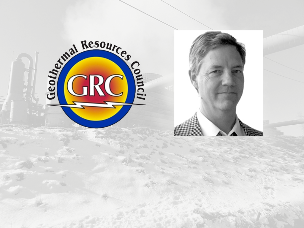 Geothermal Resources Council welcomes Dr. Andrew Sabin as new president