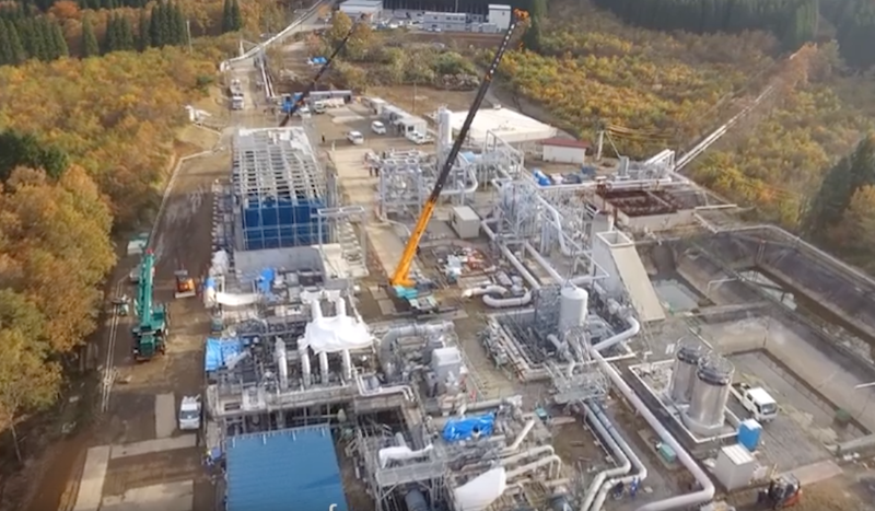 Video: Introduction to the 5 MW Takigami binary geothermal power plant, Japan