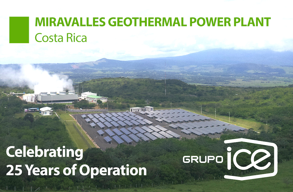 Costa Rica celebrates 25 years of sustainable geothermal generation