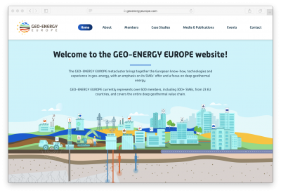Geo-Energy Europe metacluster launches new website