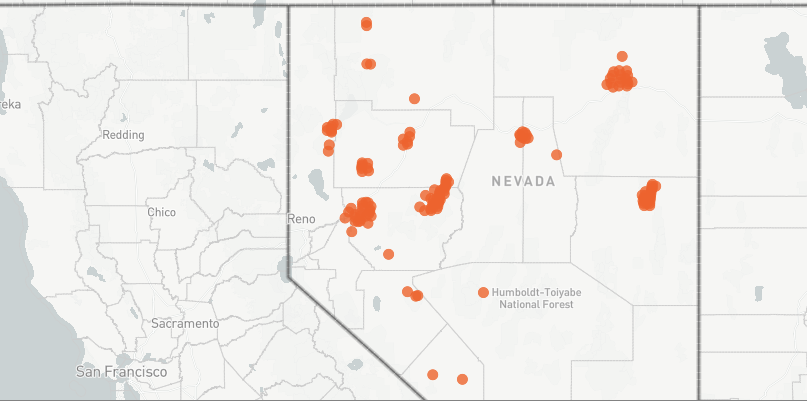 Details on results and key bidders of recent geothermal lease sale in Nevada