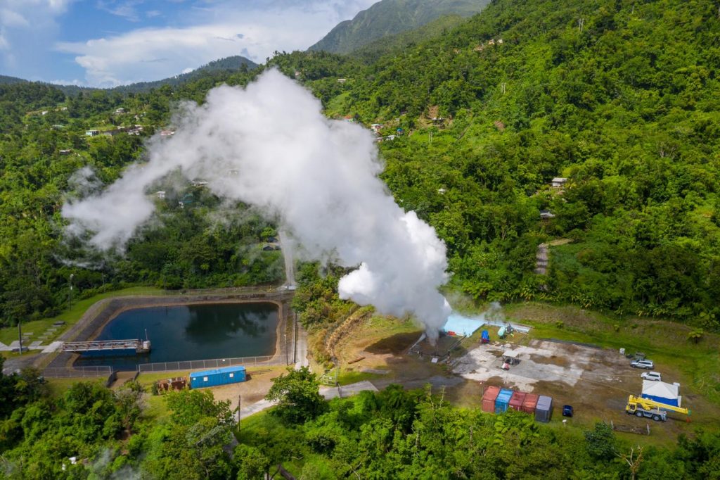 Dominica geothermal project evaluating three bids for plant technology