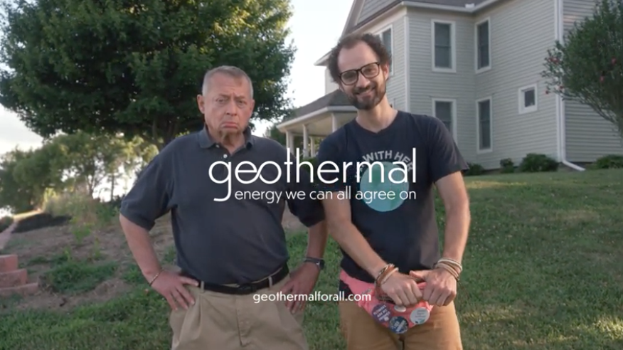 Fantastic video campaign by our friends in the geothermal/ groundsource heat pump sector
