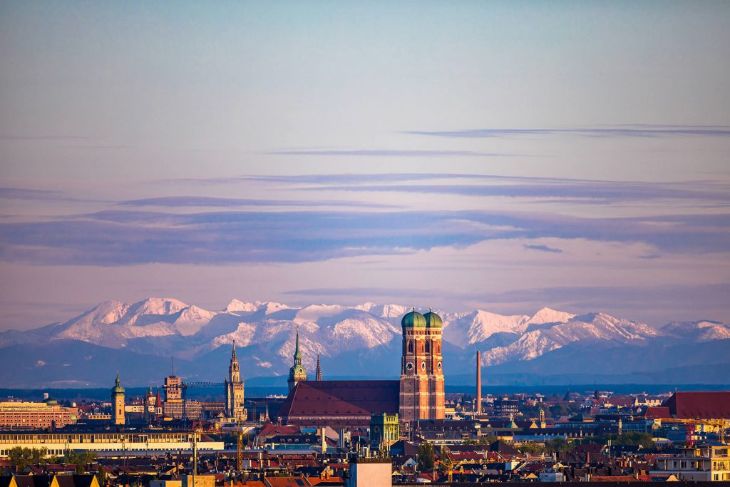 View over Munich, Bavaria/ Germany (source: Praxisforum Geothermie.Bayern)