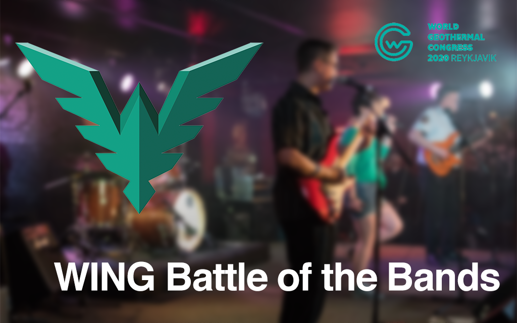 Calling all Geothermal Musicians for the WING Battle of the Bands at the World Geothermal Congress 2020