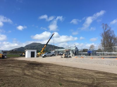 New system to provide heat to wood pellet manufacturing plant started in Taupo, NZ