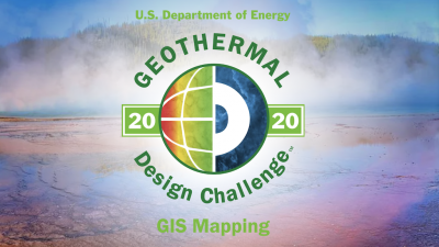 2020 Geothermal Design Challenge, DOE & INL – registration opening 6 January 2020