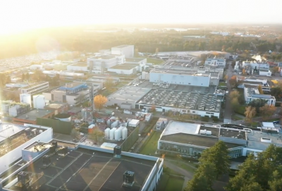 Drilling under way for geothermal heating project of Janssen Pharmaceutica, Belgium