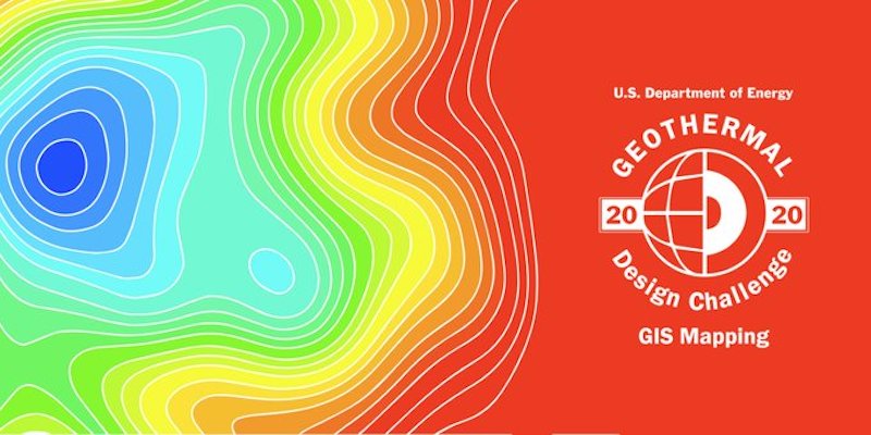 2020 U.S. DOE Geothermal Design Challenge – GIS Mapping – now open