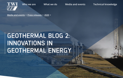 Baseload Capital and ThinkGeoEnergy announce partnership on geothermal news sharing