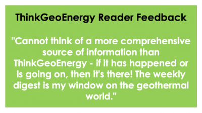 Readership survey highlights ThinkGeoEnergy’s important role for the geothermal community