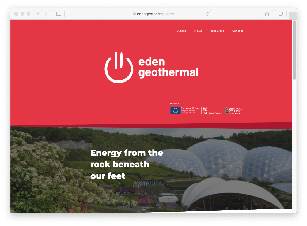 Tender: Supply drilling rig for Eden Geothermal Project, UK