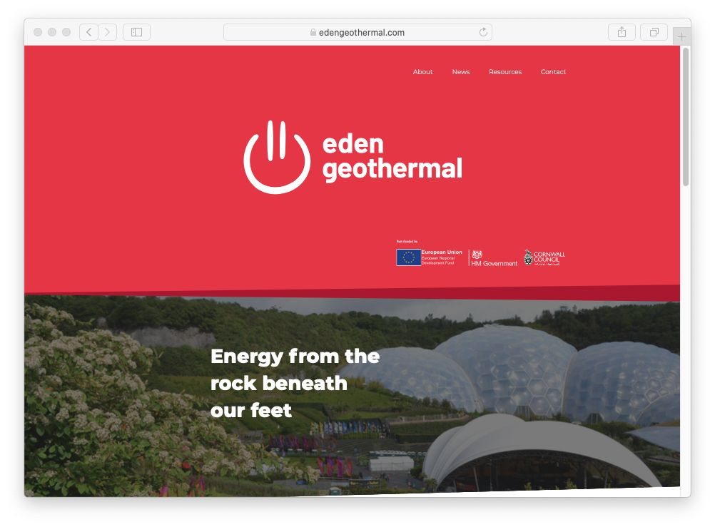 Tender – Mud logging services, Eden Geothermal Project, Cornwall, UK