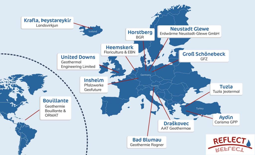 REFLECT – European research project on fluids and the optimization of geothermal energy extraction