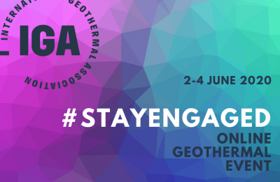 Stay Engaged – IGA Geothermal Online Event, June 2-4, 2020