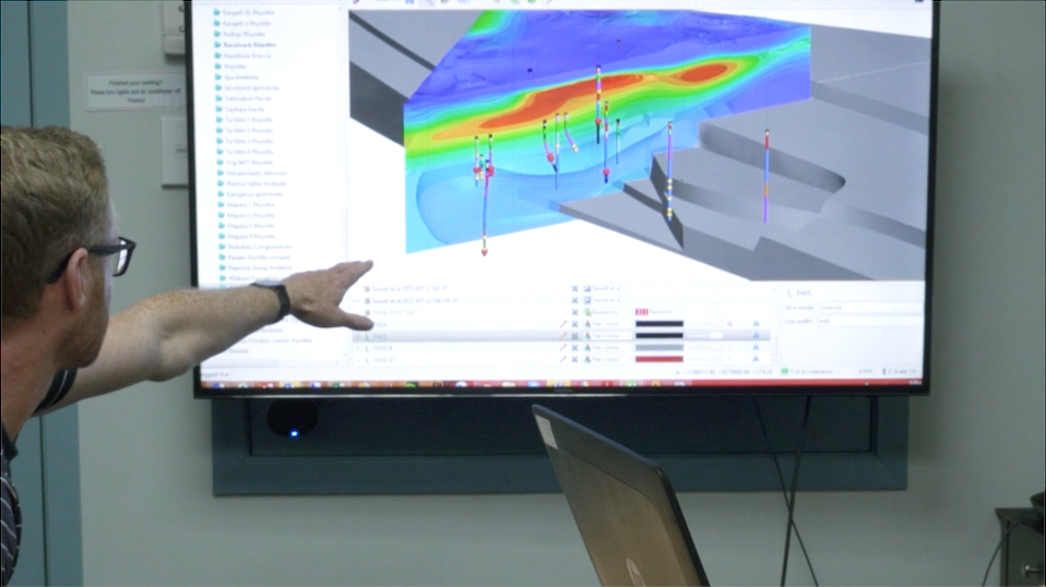 Utilising 3D modeling software in geothermal resource work at Contact Energy
