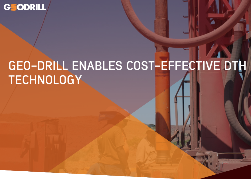 Geo-Drill project exploring down hole hammer drilling for geothermal