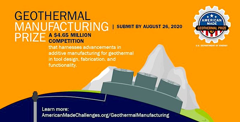 Geothermal Manufacturing Prize – Semifinalists announced