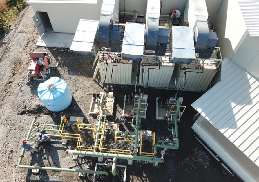 First industrial-grade geothermal food dehydrator of Latin America installed in Nayarit, Mexico