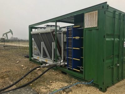 Producing electricity from oil wells – early results from field test in France