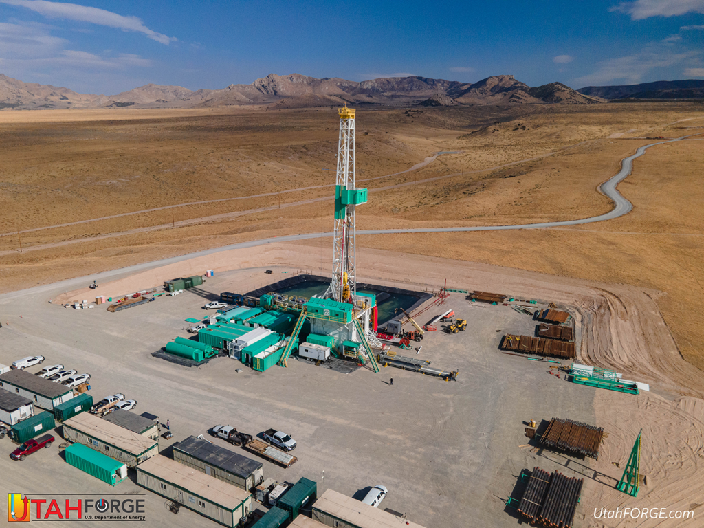 Utah FORGE geothermal research project commences drilling of first deviated well