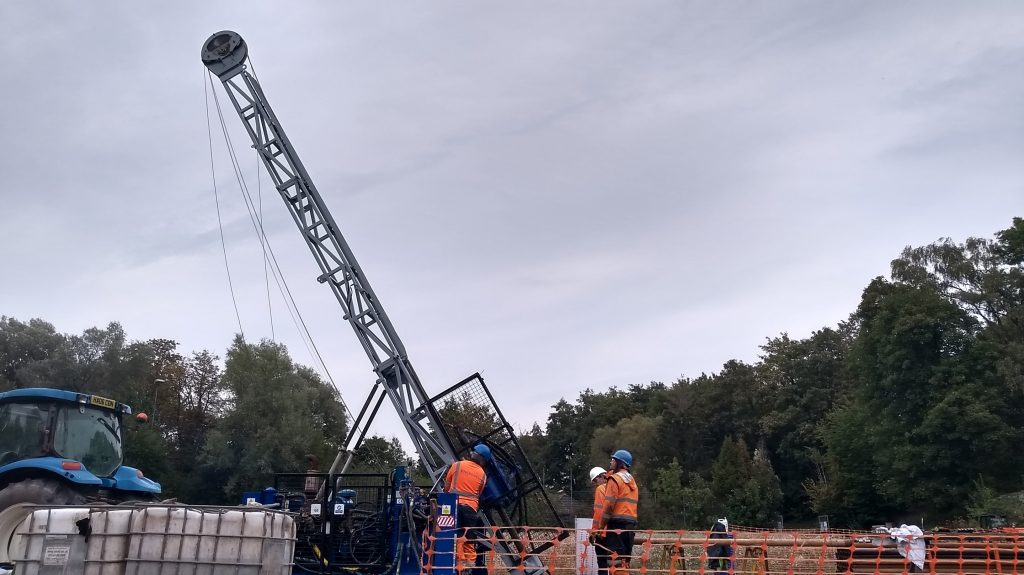 Early exploration drilling started to explore geothermal heat potential in NRW, Germany