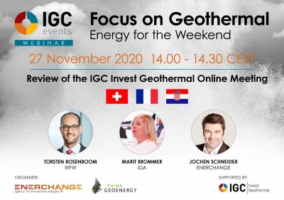 World Geothermal Congress 2026 extends abstract submission to 31 May 2025