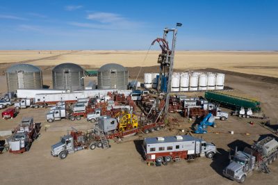 Outstanding flow results from well-tests at Saskatchewan geothermal power project