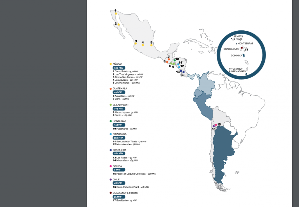 IDB report on geothermal in Latin America & the Caribbean – perspective and road ahead