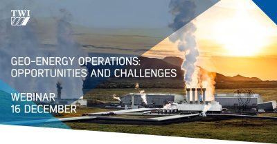 Webinar – Geo-Energy Operations: Opportunities & Challenges, Dec. 16, 2020