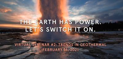 What are key trends in geothermal – Virtual Seminar by Baseload Capital, Feb. 16, 2021
