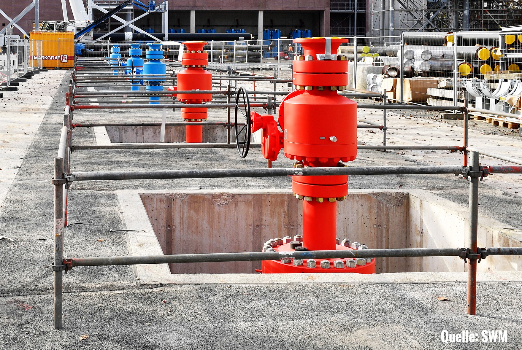 Wellhead & Ball valves as interface between subsurface geothermal