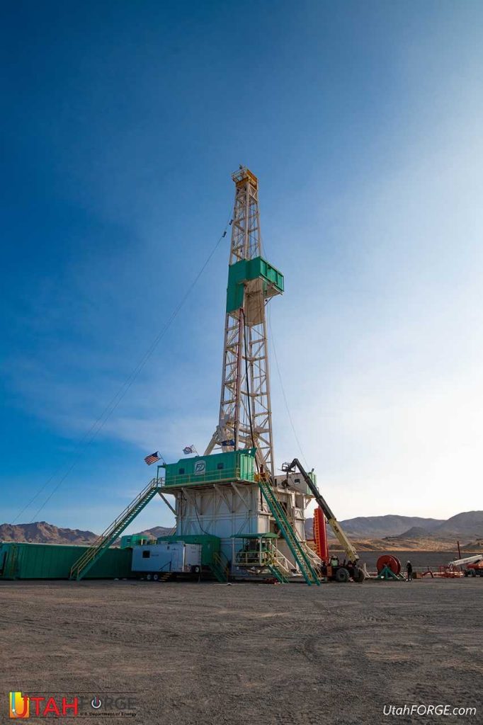 With first well drilled, what are the next steps for the Utah FORGE project?