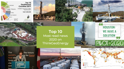 The top 10 most read geothermal news of 2020 on ThinkGeoEnergy