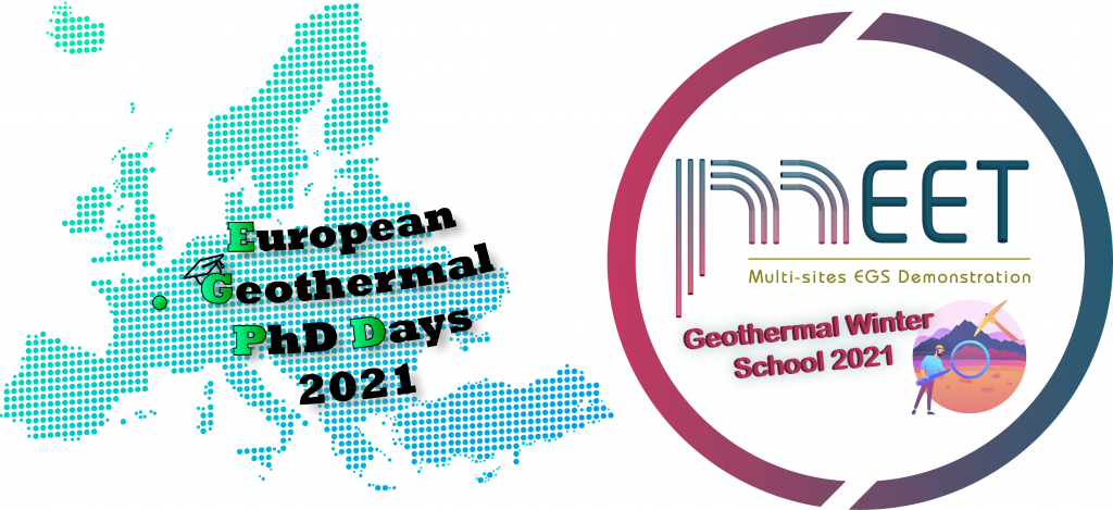 MEET Geothermal Winter School 2021 events, Feb. 15-19, 2021