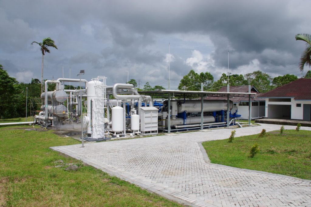 Small-scale binary geothermal plant ready to operate at Lahendong