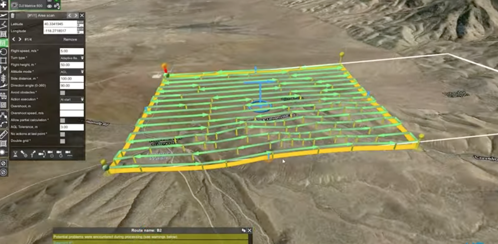 Accelerating geothermal exploration with drone based survey in Nevada